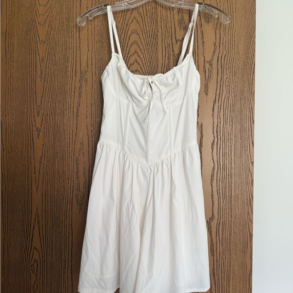 Garage White Wedding Dress